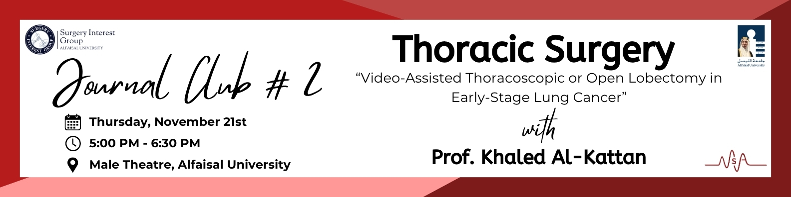 SIG coverage of Thoracic Surgery Journal Club