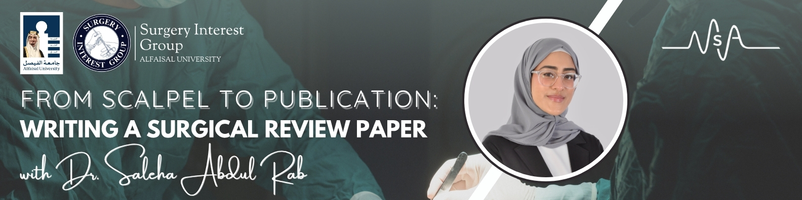 SIG coverage of Writing a Surgical Review Paper
